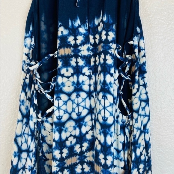 Astr Indigo Dye Delfina Dress Size M - Picture 4 of 10